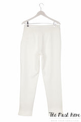 Pantalón blanco lazada